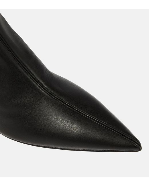 J.W. Anderson Black Chain Leather Ankle Boots
