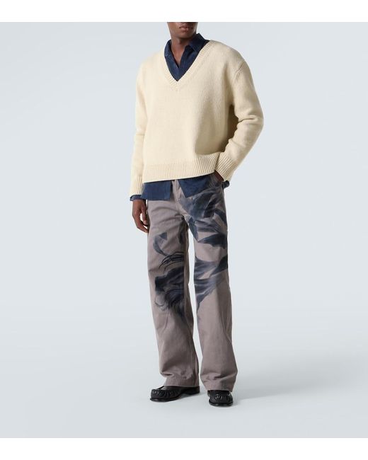 Pullover di Dries Van Noten in Natural da Uomo