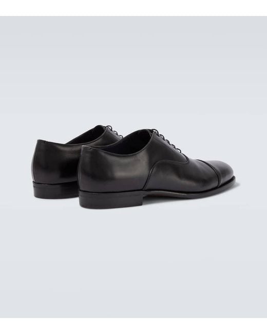 Dunhill Oxford-Schuhe Aus Leder in Black für Herren