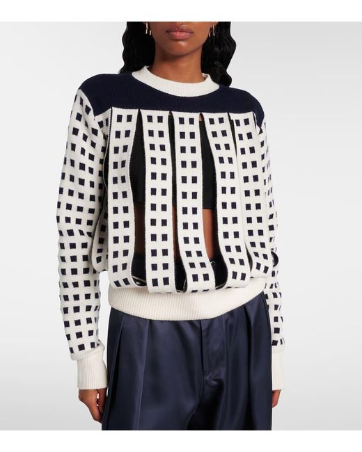 J.W. Anderson Black Jacquard Sweater