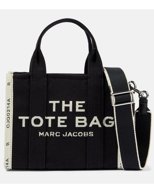 Marc Jacobs Black The Small Canvas Tote Bag