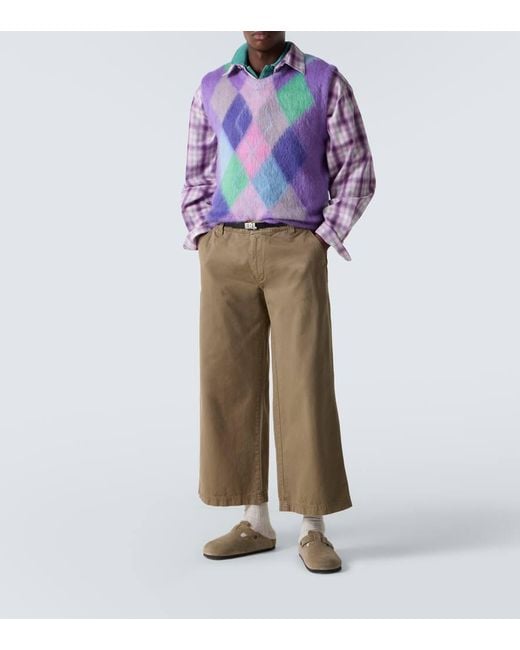 Jean Ample A Taille Haute ERL pour homme en coloris Natural