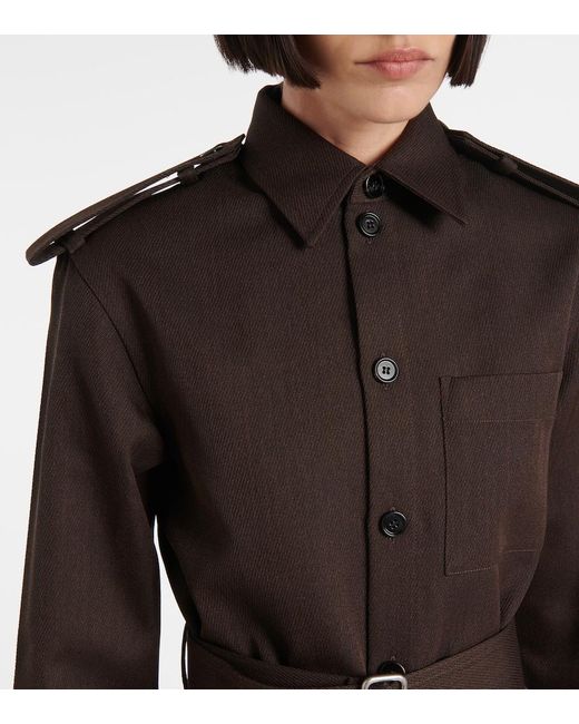 Burberry Black Wool Jacket