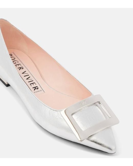 Ballerine di Roger Vivier in White