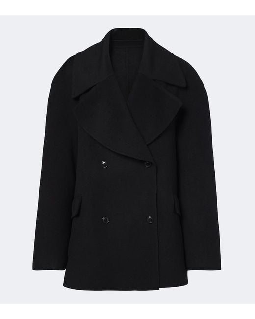 Loulou de Saison Black Neil Wool And Cashmere Jacket