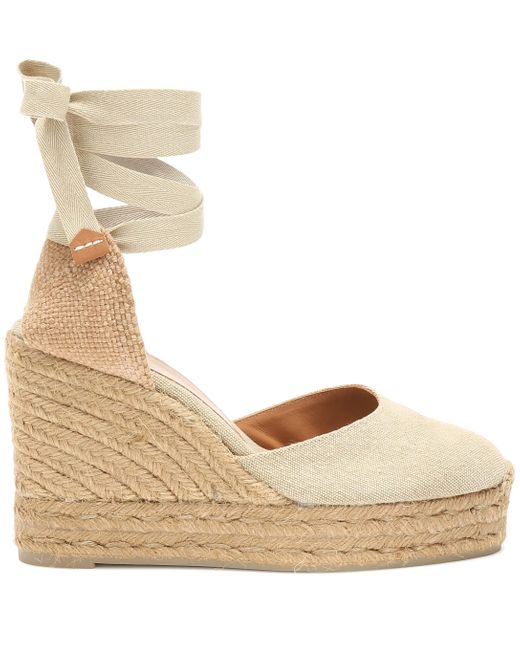 castaner canvas wedge espadrilles