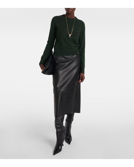 Vince Green Cashmere Sweater