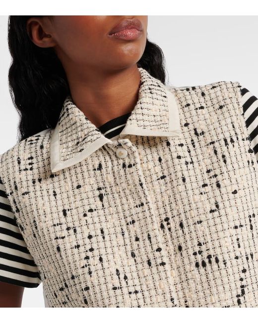 Moncler White Weste Verne