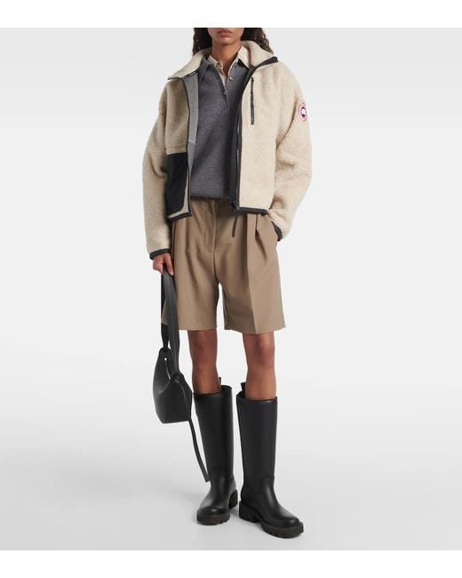 Canada Goose Natural Simcoe Wool-Blend Jacket