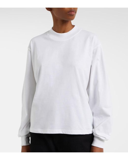 Sudadera De Jersey De Algodon Alaïa de color White