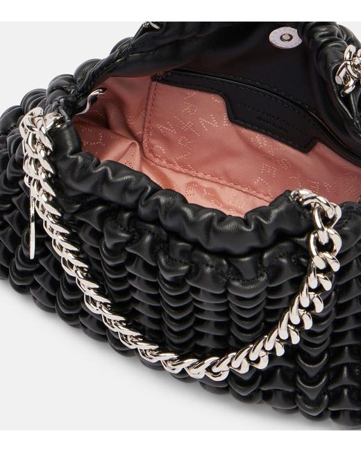 Stella McCartney Black Schultertasche Falabella Small