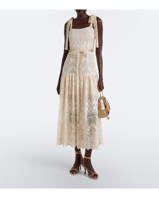 Aquazzura Natural Night Stars Metallic Leather Bucket Bag