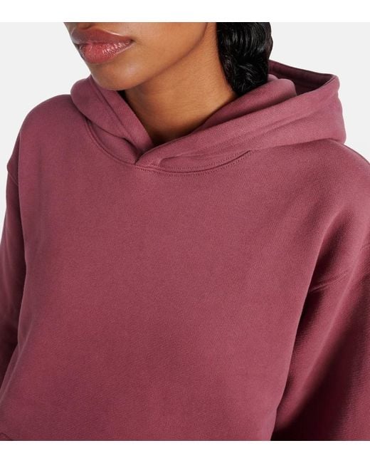 Alo Yoga Pink Hoodie Renown Aus French Terry