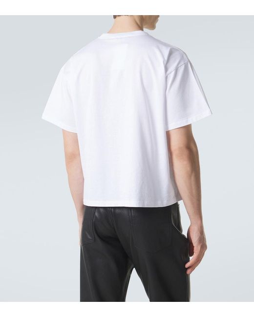 Versace White Medusa Cotton Jersey T-Shirt for men