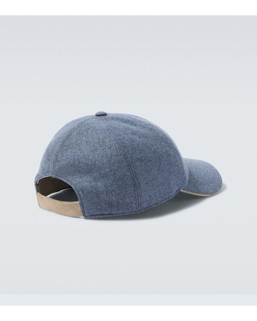 Cappello Da Baseball di Eleventy in Blue da Uomo