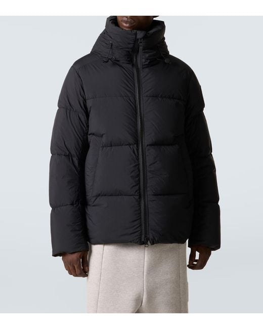 Canada Goose Black Crofton Label Down Jacket for men