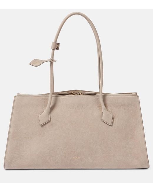 Alaïa Natural Le Teckel Leather Tote Bag