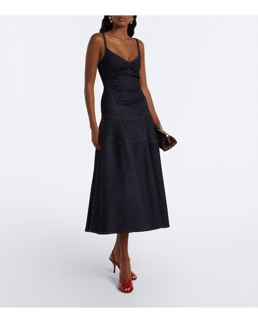 Jacquemus Red Poisson Leather Peep-Toe Pumps