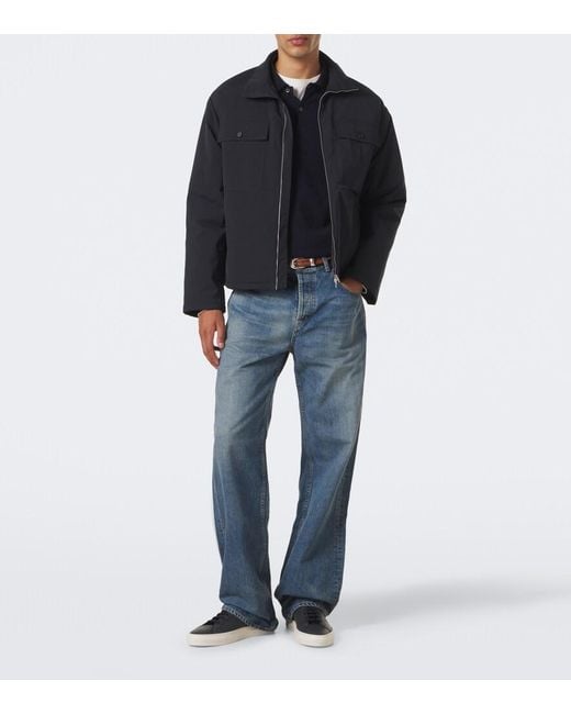 Common Projects Blue Original Achilles Leather Sneakers for men