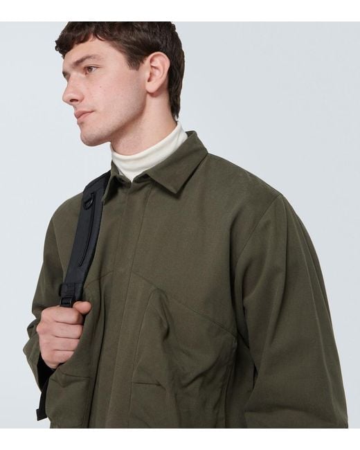 GR10K Green Rescue Pocket Cotton Overshirt for men