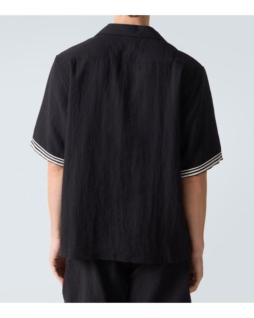 Chemise Brodee Commas pour homme en coloris Black