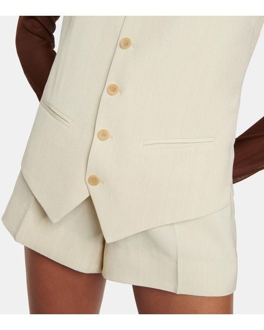 Petar Petrov Natural Wyck Vest