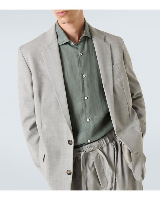 Blazer di Loewe in Gray da Uomo