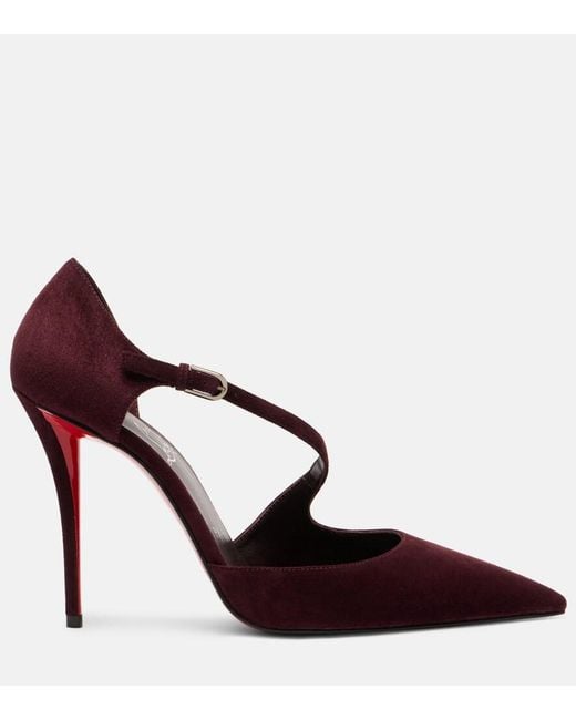 Christian Louboutin Red Miss Ziggyta Pumps