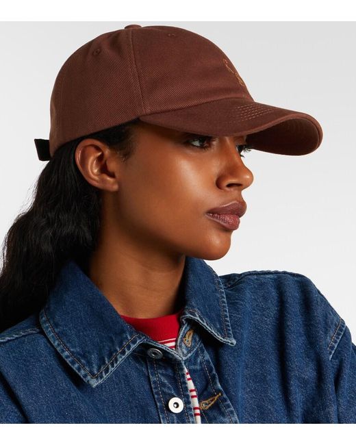 Ruslan Baginskiy Brown Cotton Baseball Cap