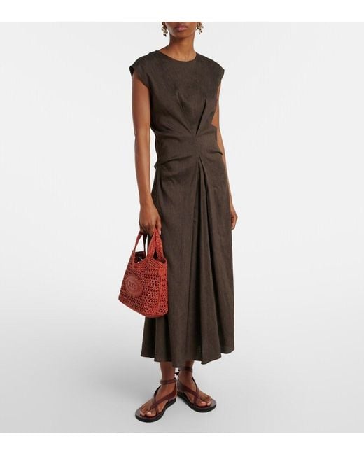Tod's Red Tote Ebl Small