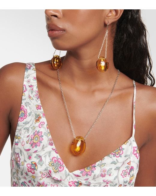 Isabel Marant Metallic Halskette Bubble