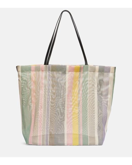 The Row White Tote Bag Barn Mini