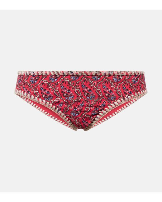 Isabel Marant Red Sonnyge Bikini Bottoms