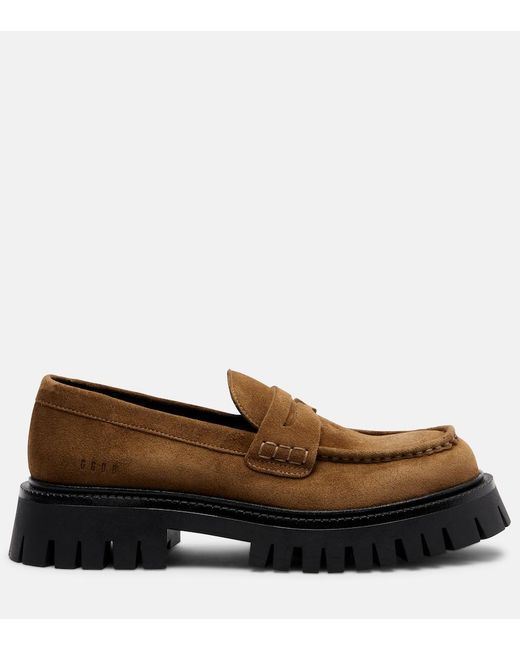 Golden Goose Deluxe Brand Brown Jerry Suede Loafers