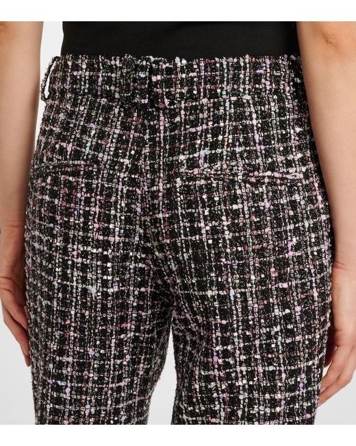 Balmain Gray Wide Trousers