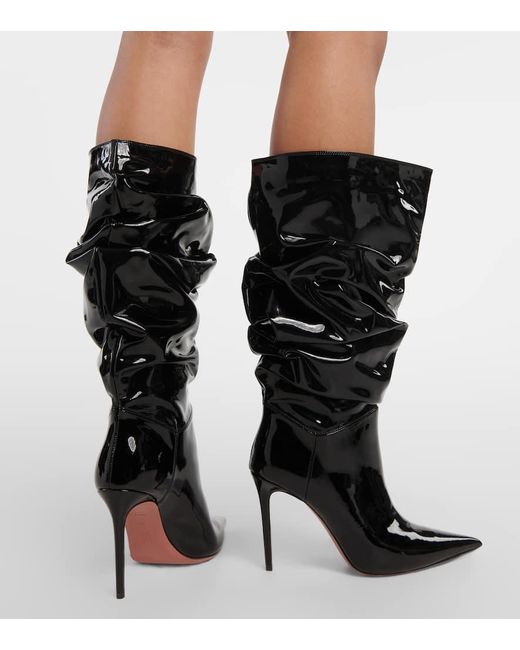 Bottines Jahleel 95 En Daim AMINA MUADDI en coloris Black