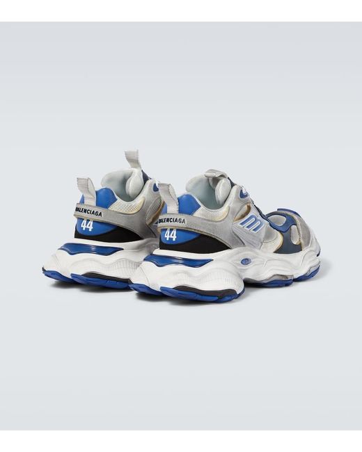 Sneakers Cargo in mesh di Balenciaga in Blue da Uomo