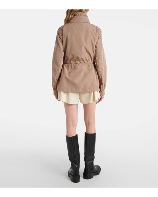 Moncler Natural Jacke Enet Aus Twill