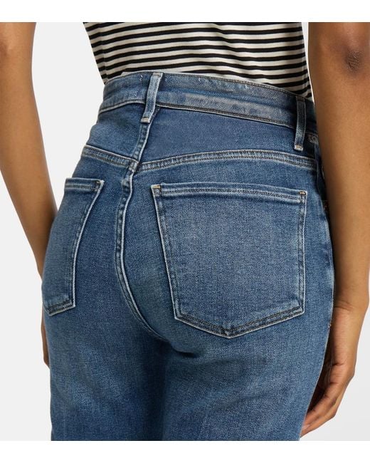 Citizens of Humanity Blue Zurie Ankle High-Rise Slim Jeans