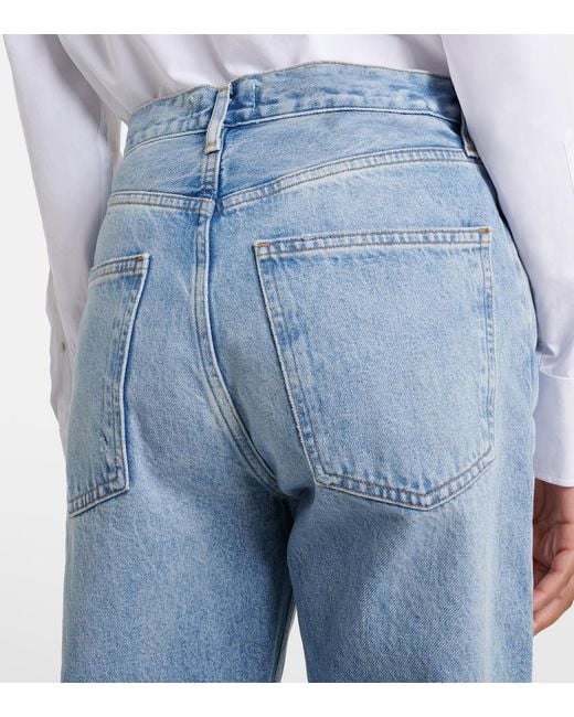 Agolde Blue '90S Straight Jeans