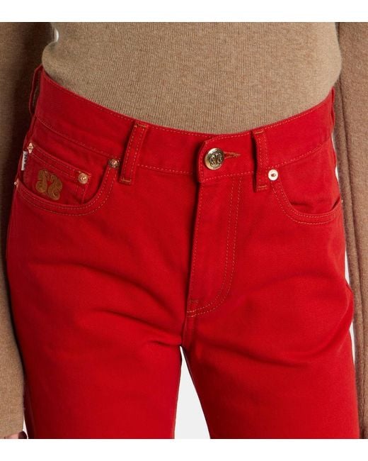 Blazé Milano Red Paso Straight Jeans