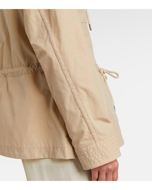 Moncler Natural Serin Hooded Parka