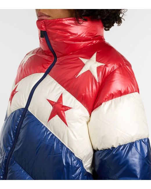Perfect Moment Blue Padded Stellar Puffer Jacket