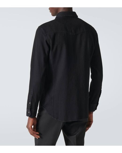 Tom Ford Black Denim Shirt for men