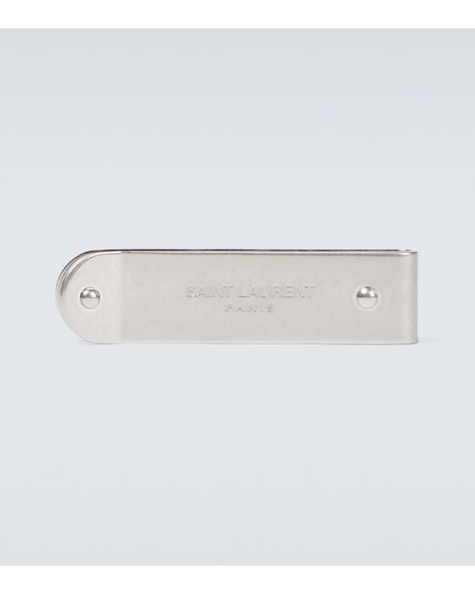Saint Laurent Metal Money Clip for Men - Lyst