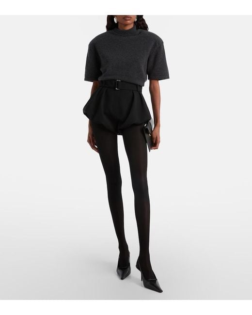 Collants Wardrobe NYC en coloris Black