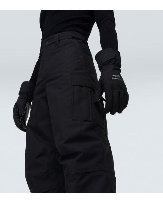 Balenciaga Black 3B Sports Icon Ski Cargo Pants for men