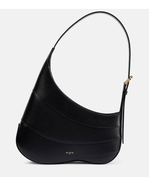 Alaïa Black Leather Shoulder Bag