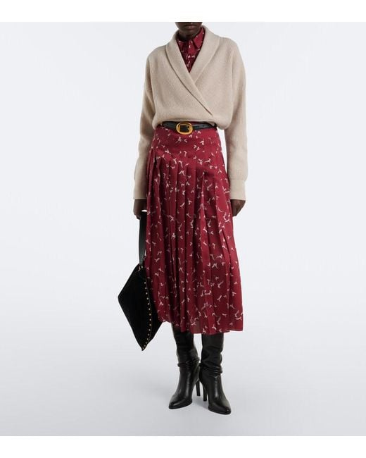 Altuzarra Natural Richman Cropped Virgin Wool Sweater