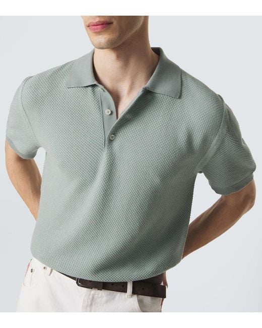 Polo De Algodon Canali de hombre de color Blue